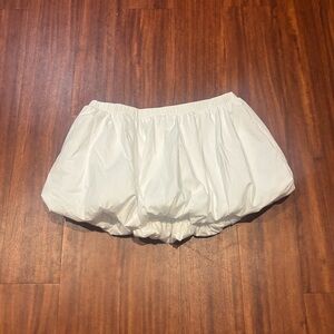 Aritzia Bubbly Poplin Mini Skirt